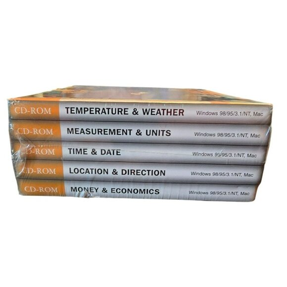 Lets Learn 5 CD Educational Deluxe Pack Ages 6-12  NEW 37766cd - Picture 3 of 4